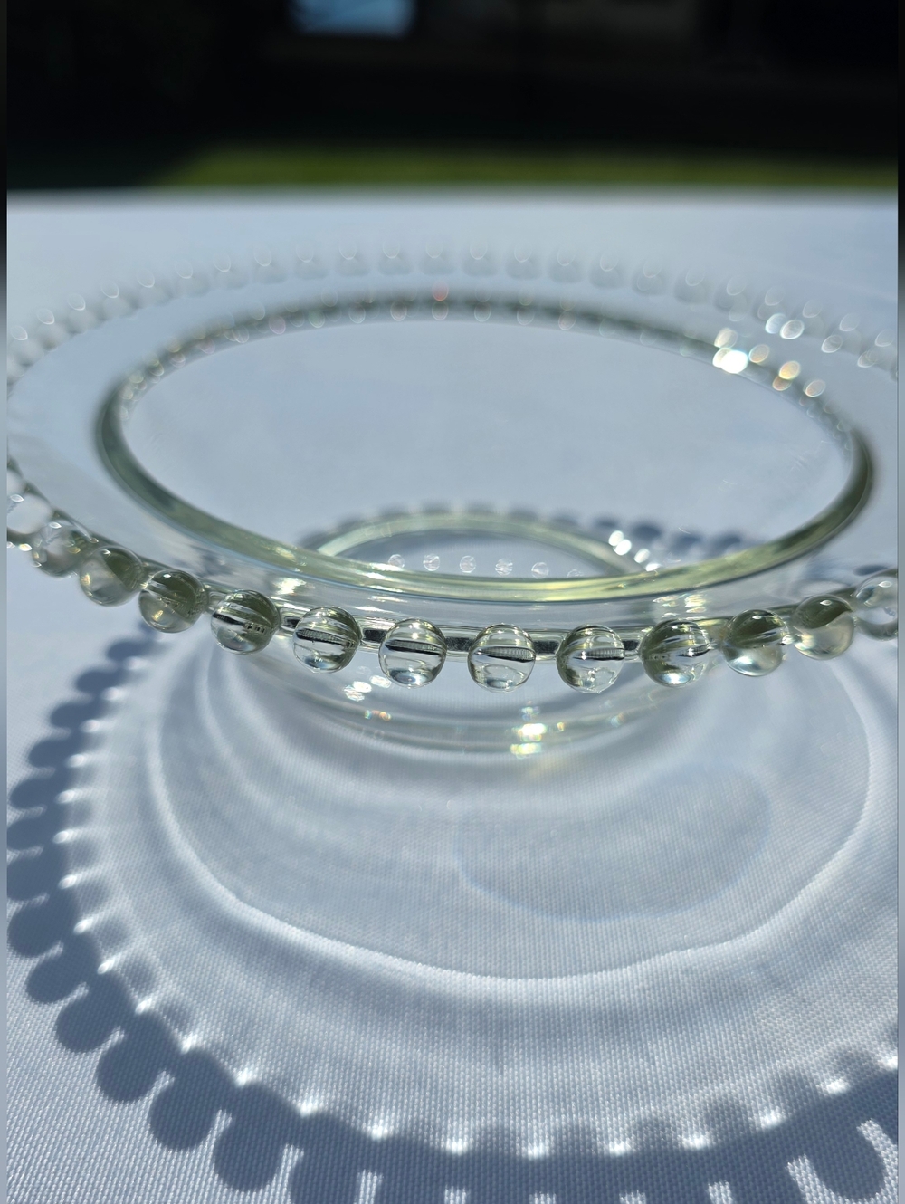 Vintage Imperial Glass Candy Dish or Dip Bowl | 6.5"